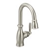 MOEN Brantford Pull-Down Kitchen and Bar Faucet - 1-Handle - Stainless Steel
