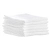 Superio White Cotton Cloths - 12-in - Pack of 6