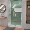 DreamLine Unidoor-LS Shower Door - 47-in - Chrome