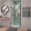 DreamLine Unidoor-LS Shower Door - 31-in - Oil Rubbed Bronze