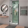 DreamLine Unidoor-LS Shower Door - 35-in - Satin Black
