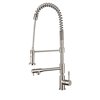 Valley Chef Plus Kitchen Faucet 1-Handle Pre-Rinse - Commercial/Residential - Stainless Steel