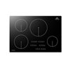 Forno Induction Cooktop Black with 4-Burners - 30-in