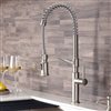 Kraus Sellette Spot Free Stainless Steel 1-handle Pull-down Kitchen Faucet