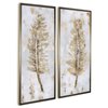 Gild Design House Fringe Feathers Wall Art - 40-in x 20-in - Set of 2