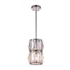 CWI Lighting Squill Mini Chandelier - 2-Light - Polished Nickel