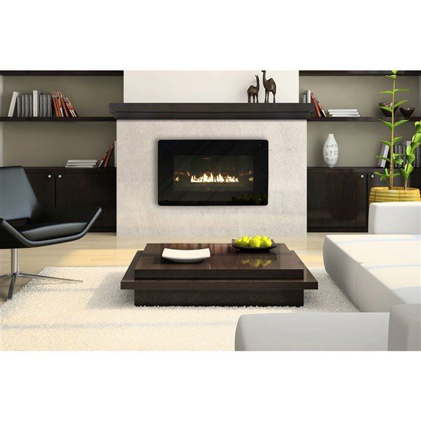 Elements Roman Contemporary Mantel, Fireplace Mantels Home Depot Canada