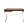 JR Home Collection Milo Collection Desk - 43-in - Brown/White