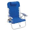 RIO Gear 4-Position Lace-Up Backpack Chair - Blue