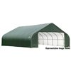 ShelterCoat 28 x 20 ft Garage Peak Green STD