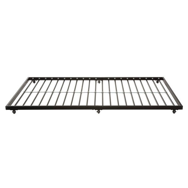 Twin Roll Out Trundle Bed Frame Black, Twin Fold Away Bed Frame