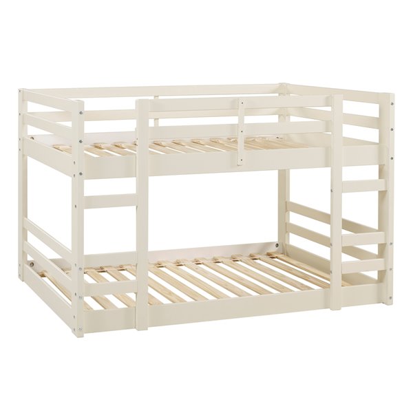 Low Wood Twin Bunk Bed White Lowe S, Bunk Beds Canada