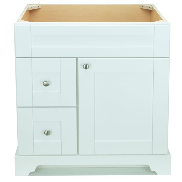 Lukx Bold Damian Vanity Left Side, Vanity With Left Side Drawers