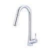 Olympia Faucets i2 Single Handle Pull-Down Kitchen Faucet - Polished Chrome