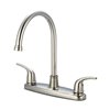 Olympia Faucets Accent Two Handle Kitchen Faucet - Brushed Nickel