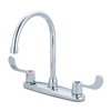 Olympia Faucets Accent Two Handle Kitchen Faucet - Polished Chrome