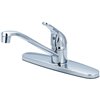 Olympia Faucets Elite Single Handle Kitchen Faucet - Polished Chrome