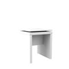 Manhattan Comfort Lincoln Square End Table - 17.32-in x 20.07-in - Gloss White
