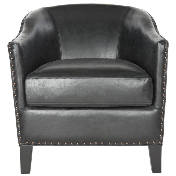 Safavieh Evander Faux Leather Club, Faux Leather Club Chairs Canada