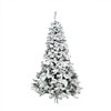 Northlight Medium Heavily Flocked Pine Artificial Christmas Tree - Unlit - 9-ft
