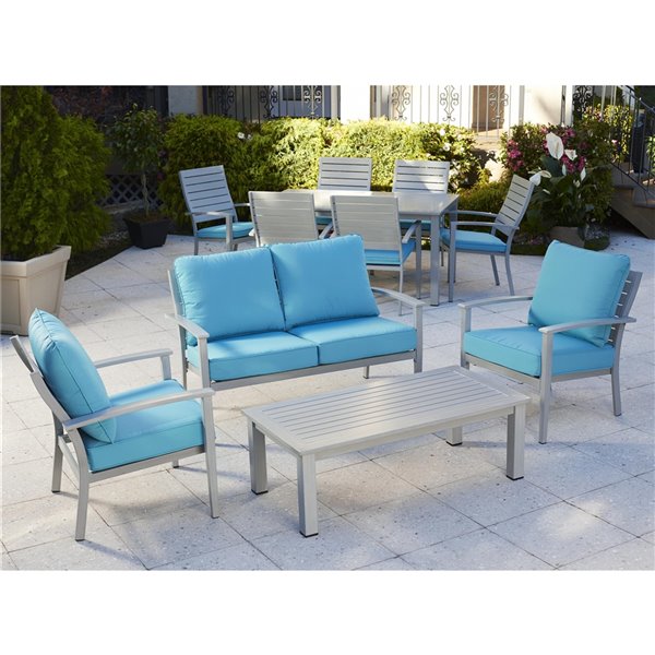 Cosco Blue Veil Hand Painted Patio, Hand Painted Outdoor Chairs
