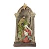 Northlight Holy Family and Angel Figures Christmas Nativity Statue Decor - 14.5-in