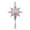 Northlight Lighted Clear Crystal Star of Bethlehem Christmas Tree Topper - 11-in