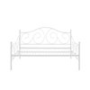DHP Victoria Full Size Metal Daybed - White