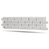 Quality Stone Modern Brick Panel - Simply White - 4-Pack