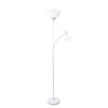 Simple Designs Floor Lamp with Reading Light - 71-in