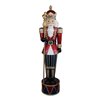 Northlight Red and Gold 72-in Nutcracker with Scepter Christmas Tabletop Decoration
