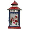 Northlight Snowman Christmas Lantern 12.75-in - Red, White and Black