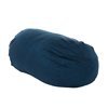 Best Selling Home Decor Orla 6.5 Ft Suede Bean Bag Chair, Midnight Blue