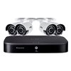 Lorex 4K Ultra HD 8 Channel 2TB DVR Security System 4 x Outdoor Security Cameras