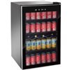RCA Beverage Cooler - 110 Cans and 4 Wine Bottles - Black
