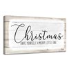 Ready2HangArt 'Merry Christmas II' Holiday Canvas Wall Art - 12-in x 24-in