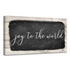 Ready2HangArt 'Joy to the World' Canvas Wall Art - 12-in x 24-in