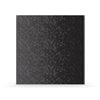 Inoxia Hexagonia Metal Self-Adhesive Range Backsplash - 30.75-in x 4-in - Black