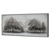 Gild Design House Wildwood Fog, Hand Painted Canvas - 31-in x 71-in