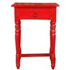 Sunset Trading Shabby Chic Cottage Desk - 13-in - Distressed Red