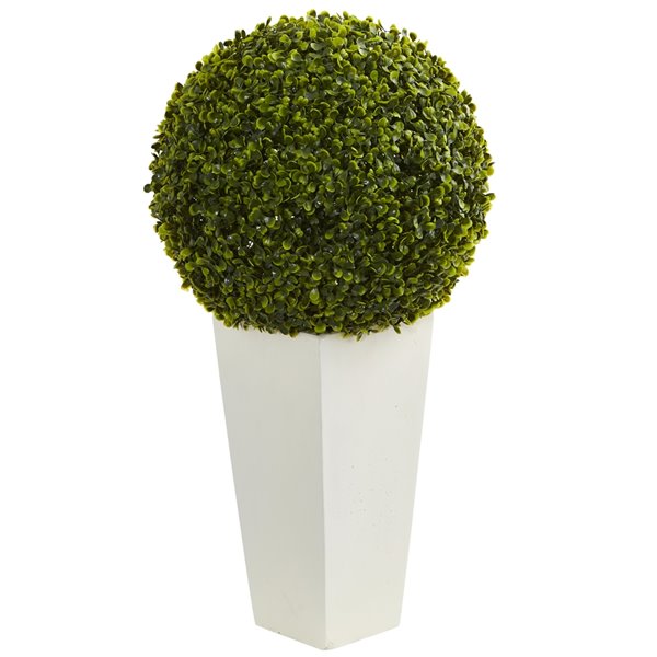 Nearly Natural Boxwood Topiary Ball, Artificial Outdoor Topiary Canada