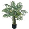 Nearly Natural Areca Palm Silk Palm Tree - 3-ft - Green