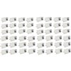 American Imaginations White Integrated LED Square Recessed Light Kit - 4-in - 48 Pcs