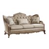 HomeTrend Fiorella Midcentury Dusky Taupe Polyester Sofa
