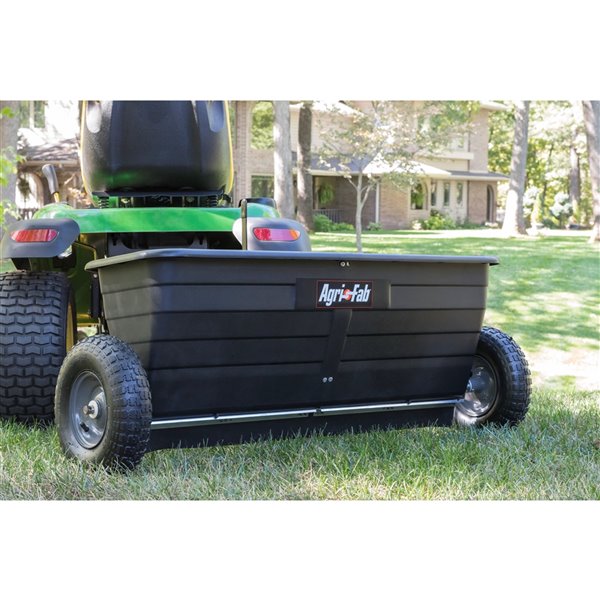 Agri-fab 175 Pound Capacity Tow Drop Spreader Rustproof with 1 Acre Coverage 