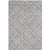 Safavieh Abstract Rectangular Area Rug - Handcrafted - 6-ft x 9-ft - Grey/Ivory