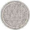 Safavieh Abstract Round Area Rug - Handcrafted - 6-ft x 6-ft - Ivory/Chocolate