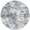 Safavieh LGN521F-7R Lagoon Area Rug - Round - 6-ft 7-in x 6-ft 7-in - Gray/Turquoise