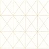 Brewster Fresh Start Unpasted Nonwoven Wallpaper - 56.4-sq. ft. - White and Gold