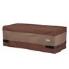 Duck Covers Ultimate Rectangular Coffee Table Cover - Polyester - 26-in - Mocha Cappuccino